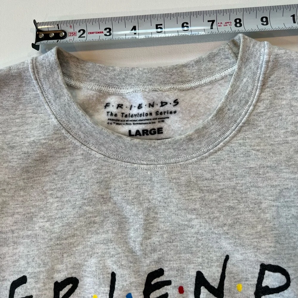 Authentic Friends Logo Crewneck Sweater Unisex Large - Picture 4 of 7